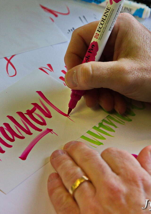 Atelier Typo avec Williaco