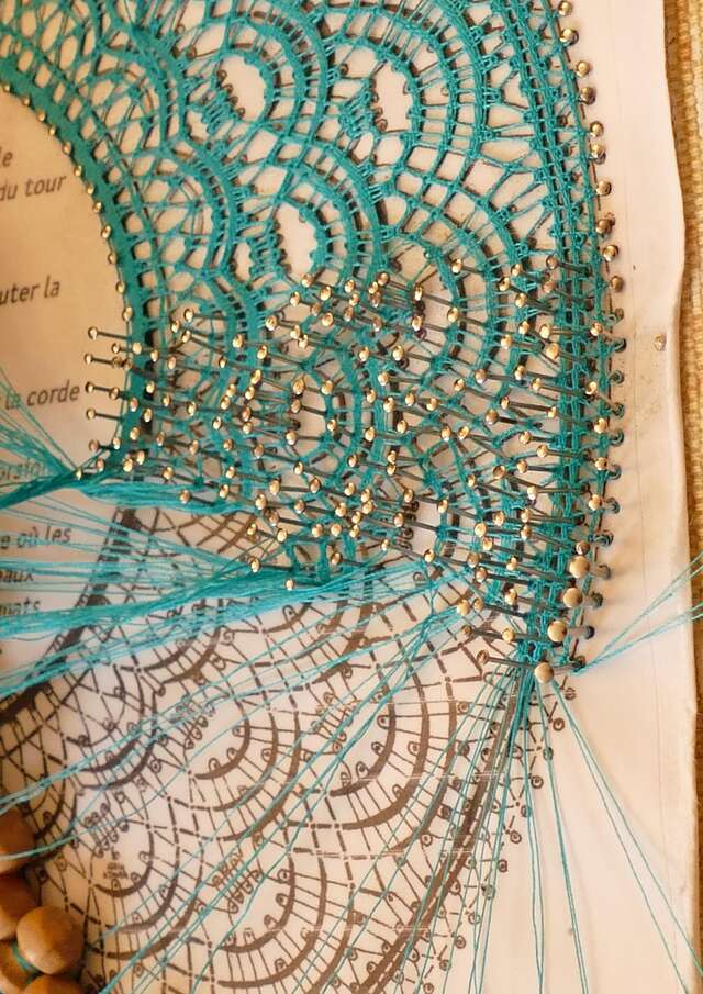 La dentelle aux fuseaux