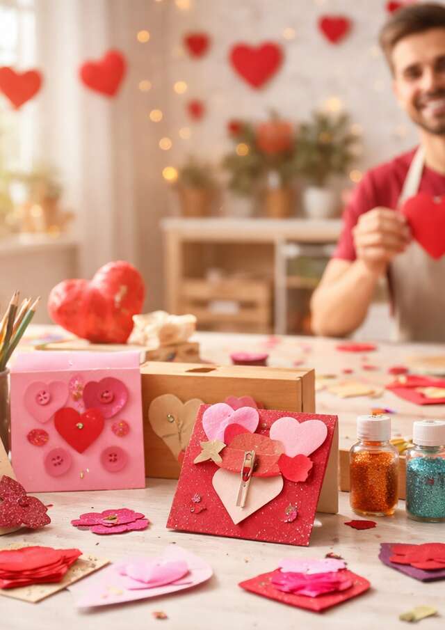 Atelier créatif "Spécial Saint Valentin"