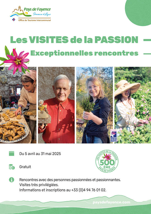 Les visites de la Passion en Pays de Fayence - VAR
