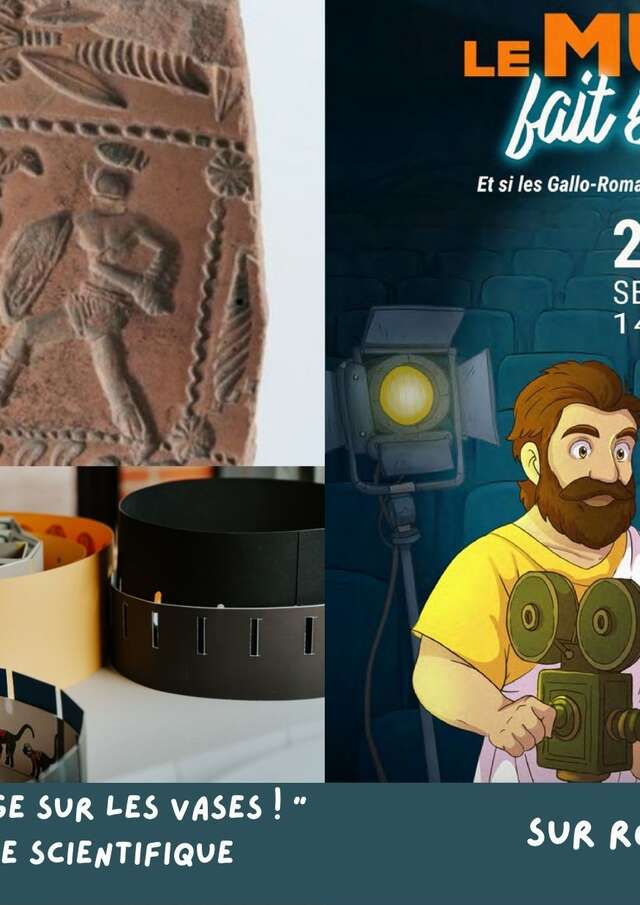Visites guidées flash « Ça bouge sur les vases ! » par Sarah Busschaert, responsable scientifique du musée - Journées européennes du patrimoine
