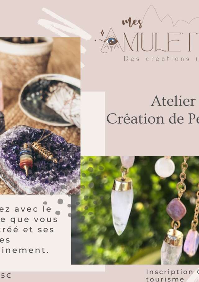 Atelier magique : Création de votre pendule avec Mes Amulettes