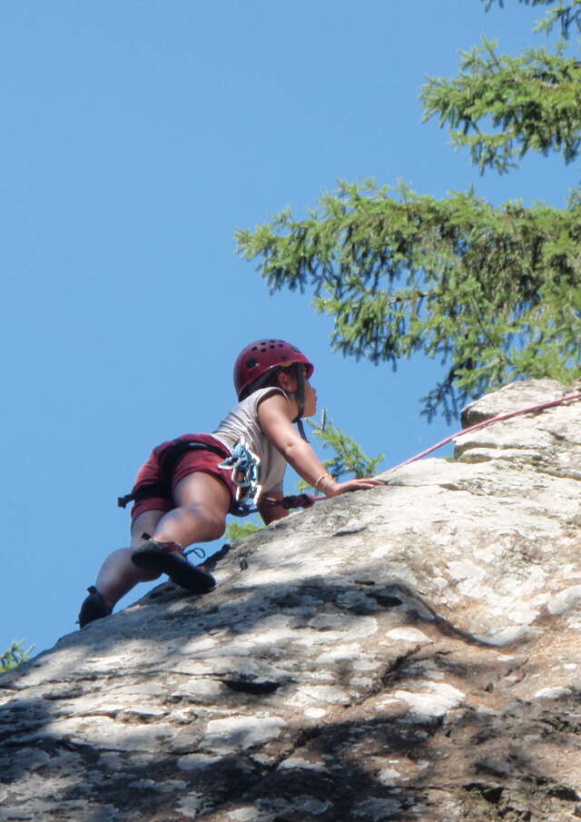 Stage d'escalade grimpeur