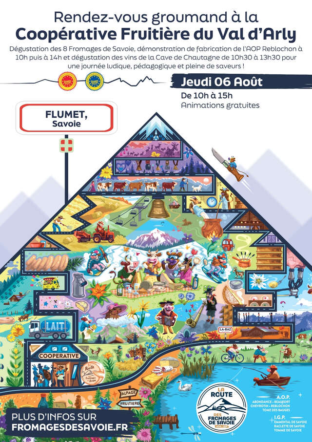Rendez-vous gourmand à la Coopérative Fruitière du Val d'Arly