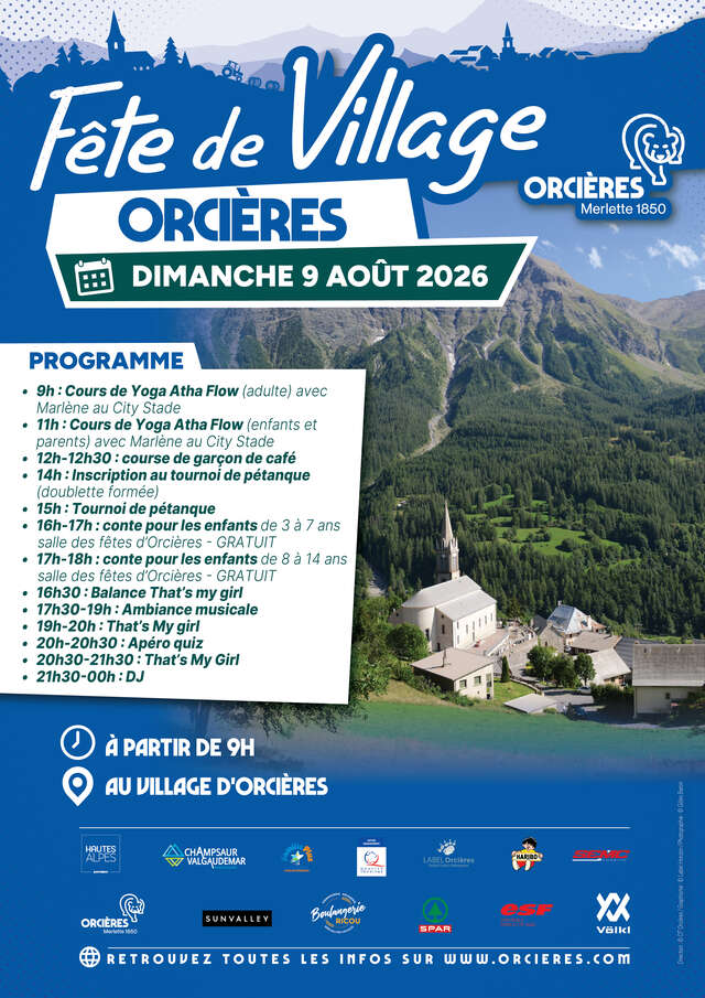 Fête du village d'Orcières
