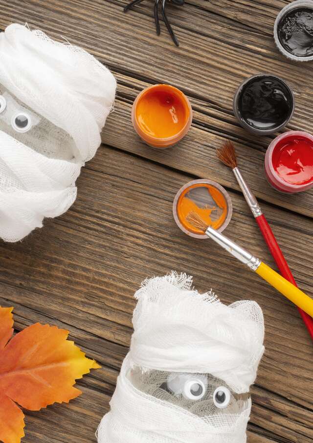 Création de photophore d'Halloween