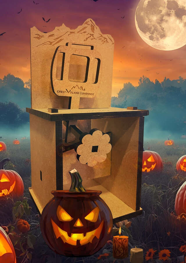 Atelier créatif Halloween : construis ta télécabine de la peur !