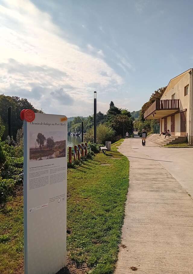 Chemin des Impressionnistes au Port-Marly