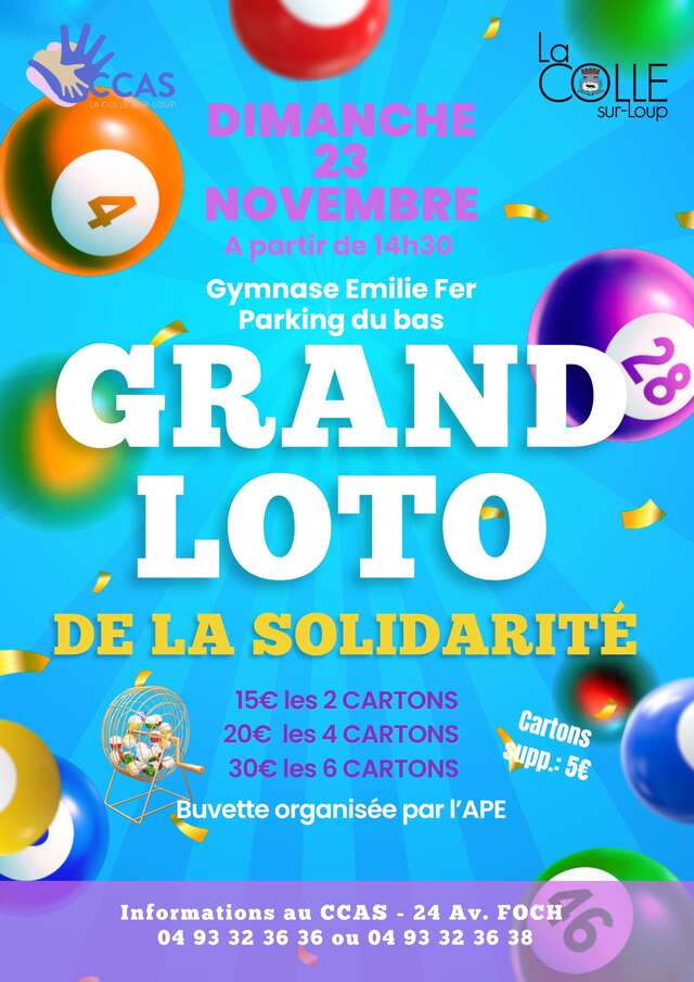 Grand loto de solidarité