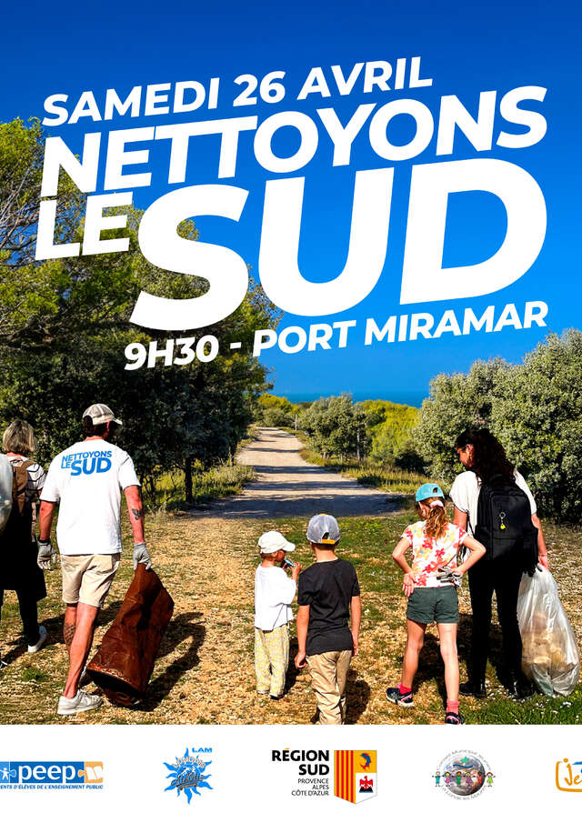 Opération "Nettoyons le Sud" - Matinée nettoyage des plages