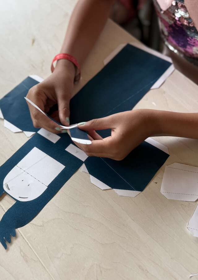 Animation : "Mon Patou en papier"