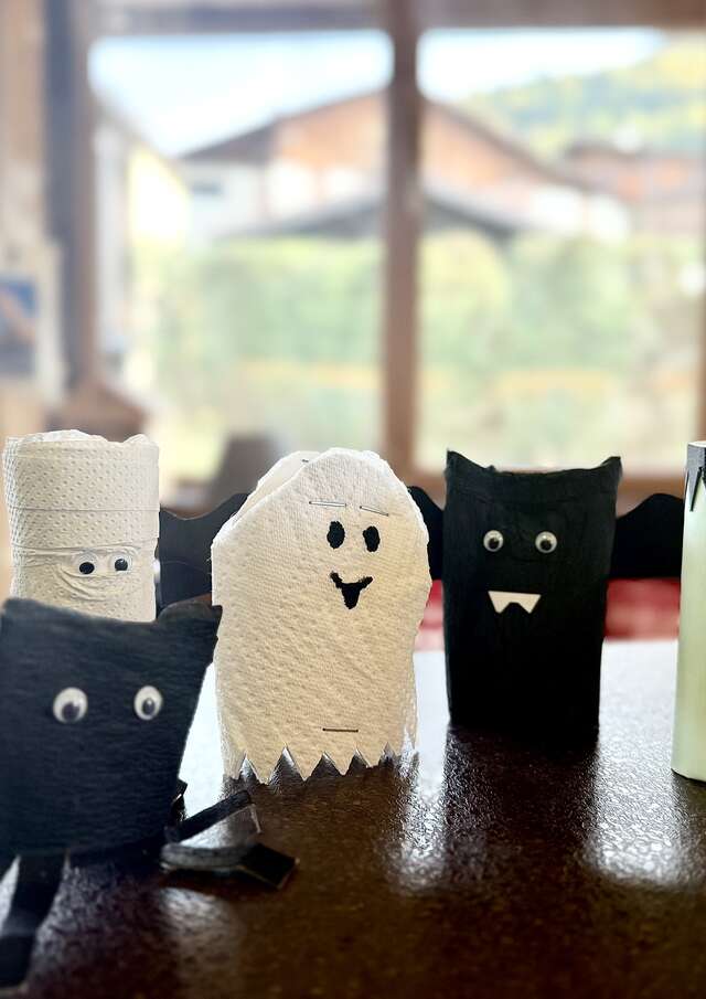 Atelier fabrication de petits monstres d'Halloween