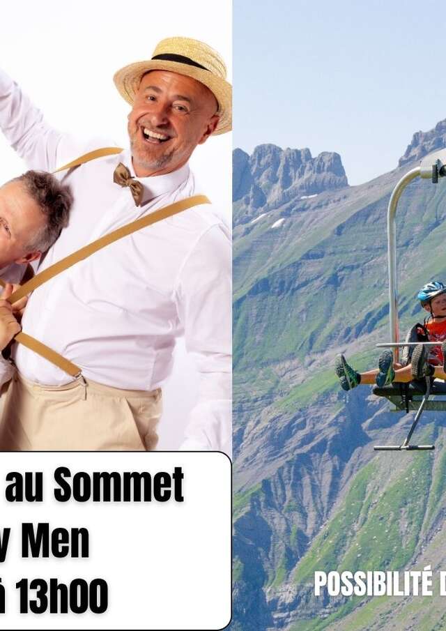 Les Mercredis au sommet : Concert Spicy men