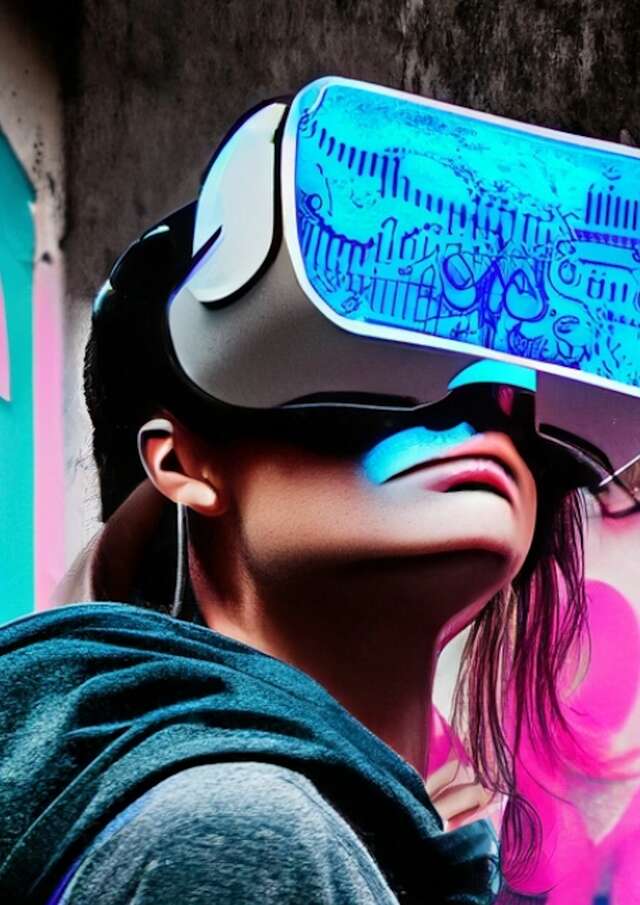 Animation Graff en réalité virtuelle