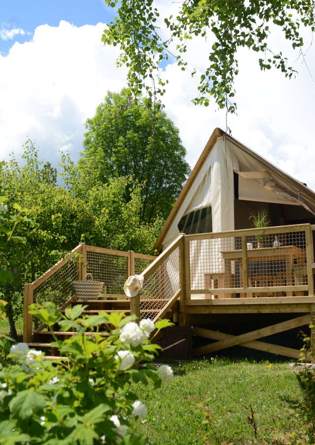 Coco Sweets and Safari Tents at Champ la Chèvre Campsite