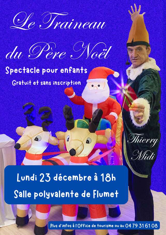 Goûter et spectacle Opoual "Le Traineau du Père Noel"