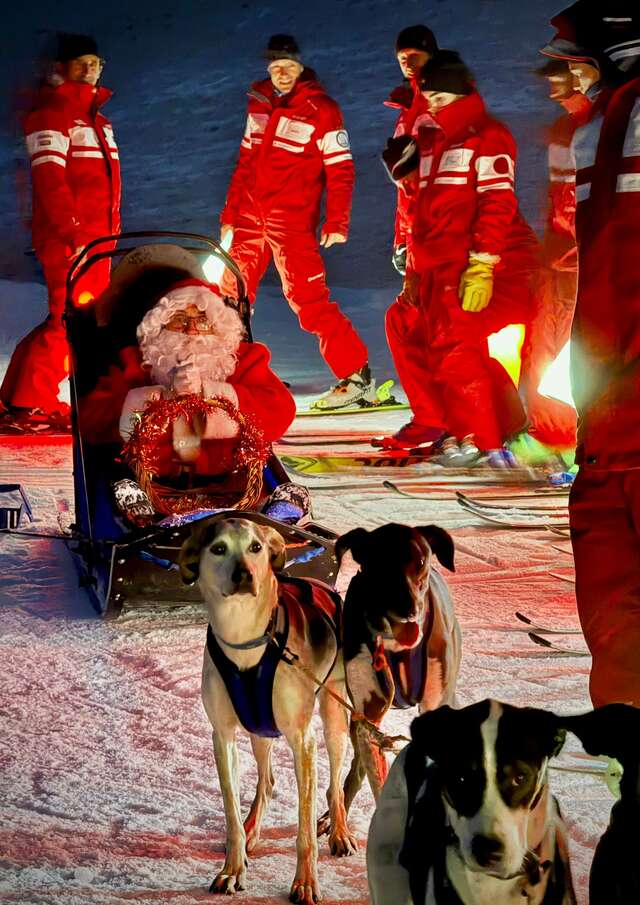 Arrivée du Père Noël