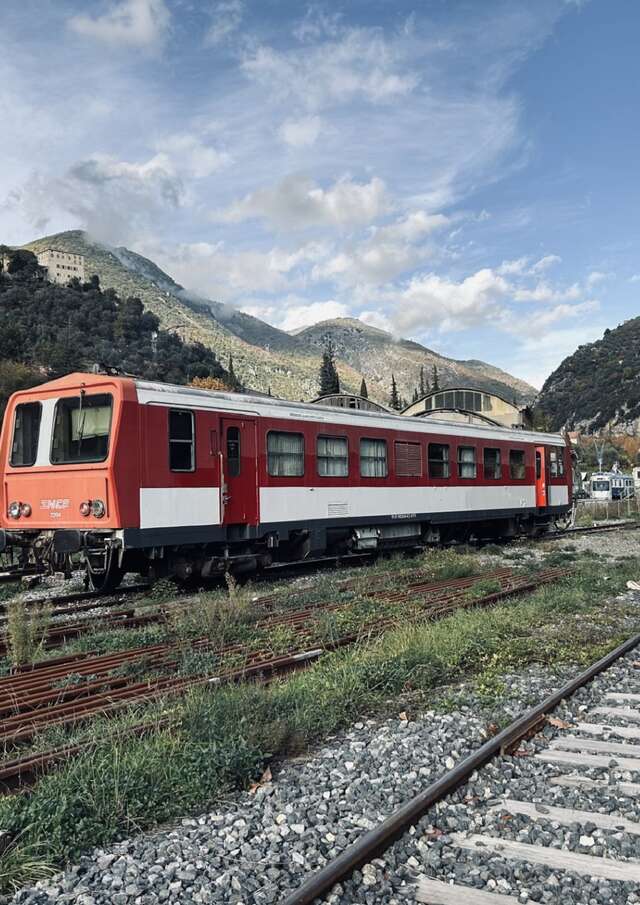 Anteprima del treno storico Breil-Nizza