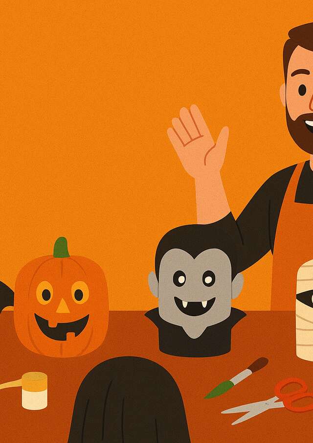 Halloween Mini Monster Craft Workshop