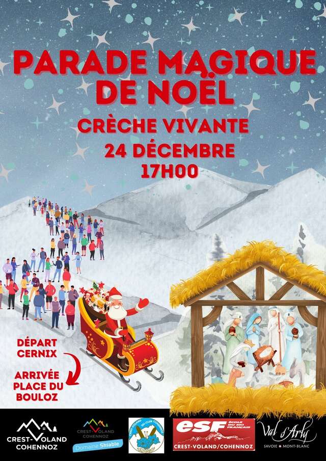 Soirée de Noël : la Parade Magique
