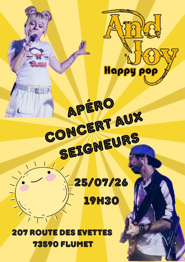 Concert des "And'Joy" au bar les Seigneurs
