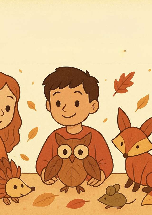 Autumn animal craft workshop