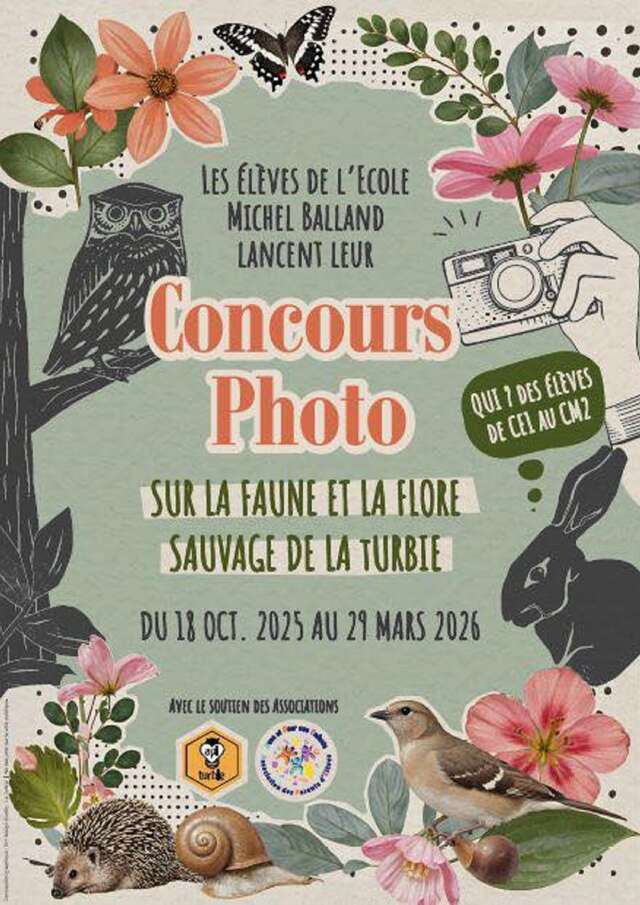 Concours photo sur la flore et la faune sauvage de La Turbie