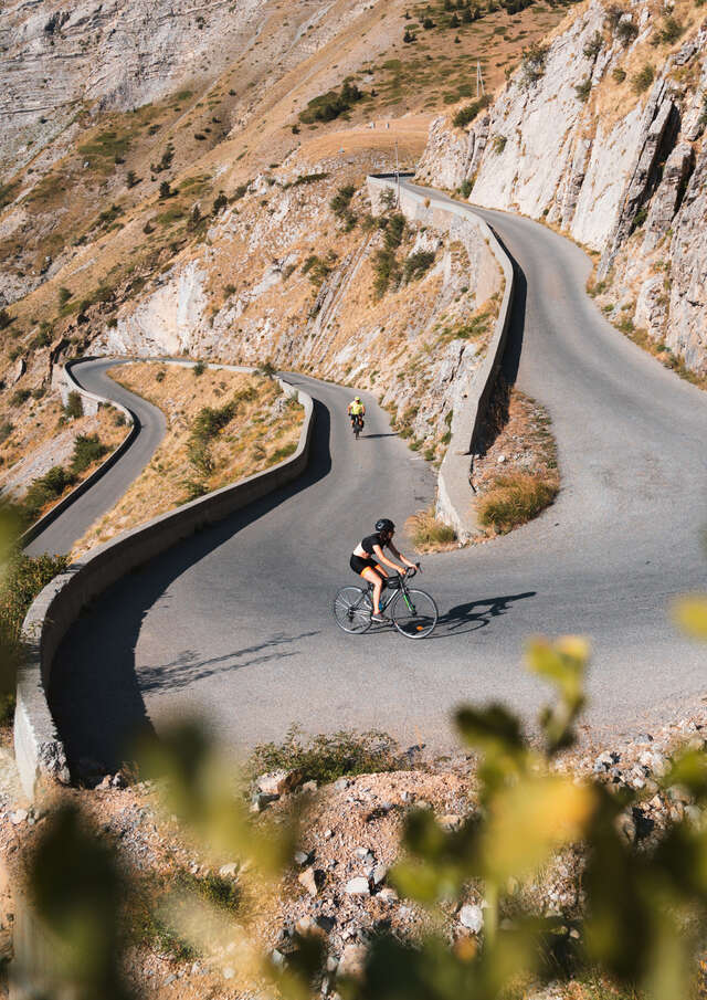 Col du Noyer réservé aux cyclistes
