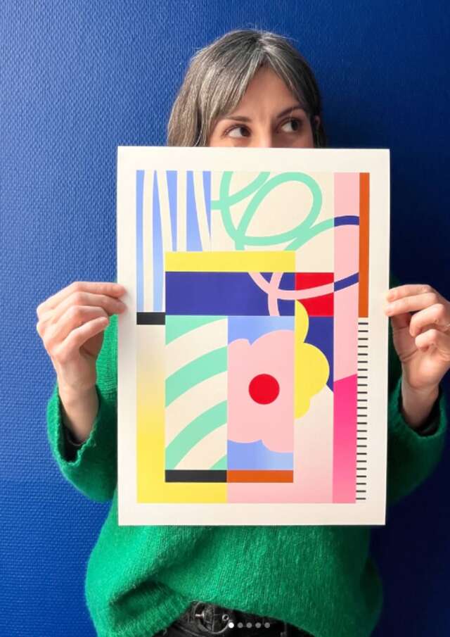 Mosaïque colorée de Sophie Convers