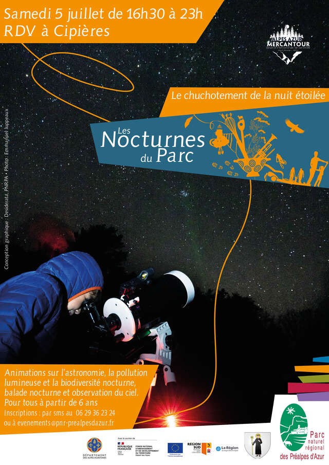 Nocturne du Parc à Cipières