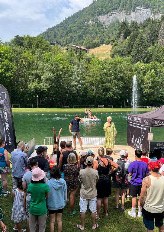 Willkommensdrink speziell für das Plan d'Eau-Fest