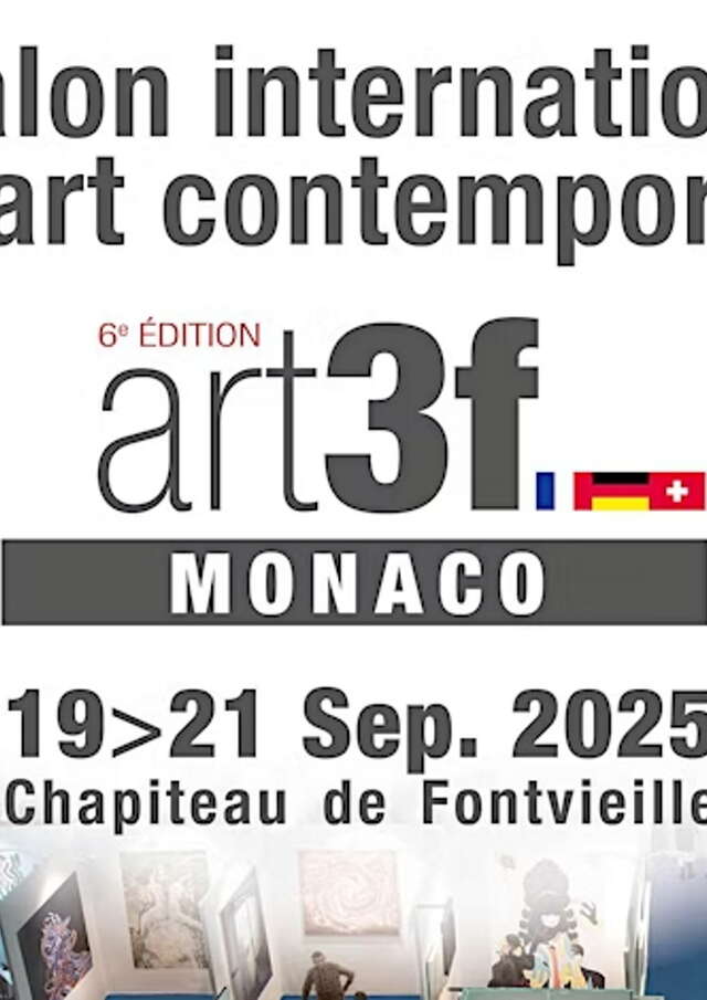 Salon international d'art contemporain Art3f Monaco