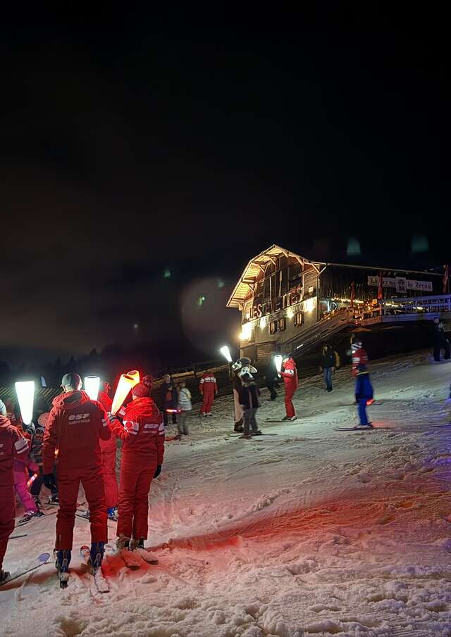 Torchlight descent