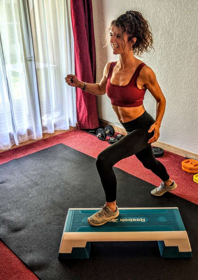 Stretching mit le Chamois musclé