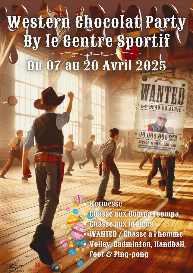 Western chocolat Party by le Centre Sportif