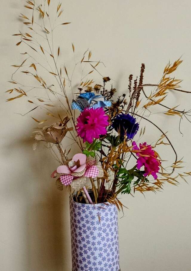Atelier créatif : Vase estival et poétique