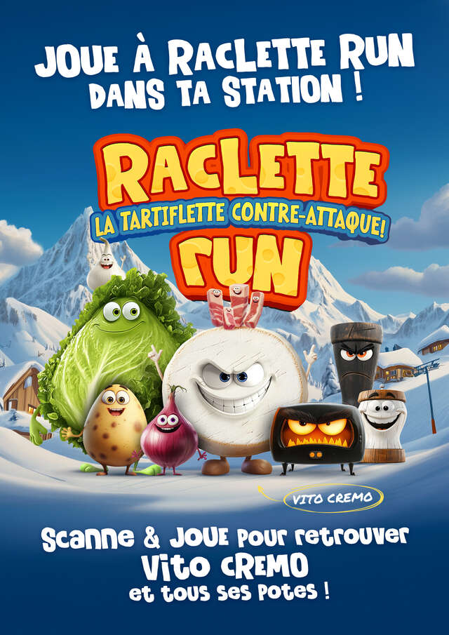 Jeu de piste : "Raclette Run - La tartiflette contre-attaque"