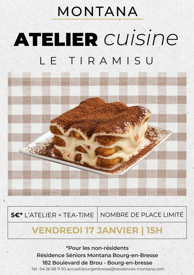 Atelier tiramisu