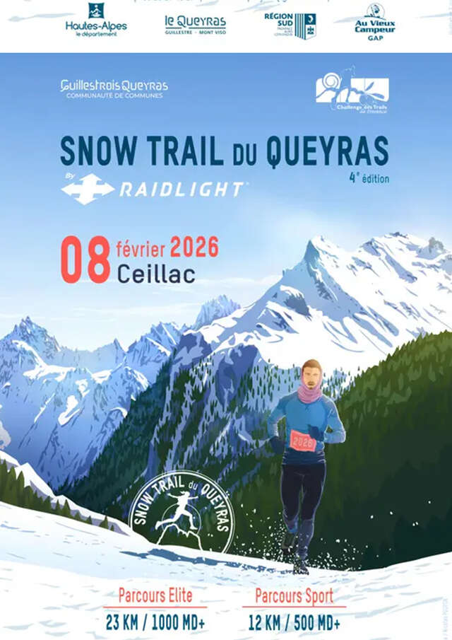 Snow trail du Queyras