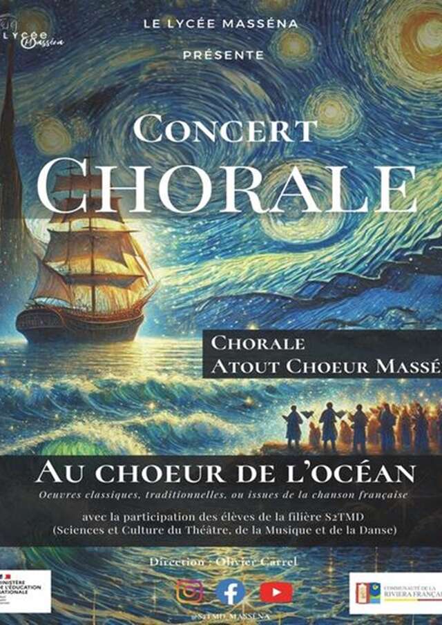 Spectacle "Au Chœur de l'Océan" - Lancement officiel du projet CAP'M