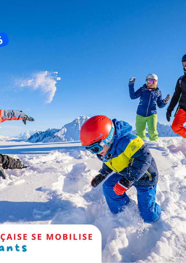 Descente aux flambeaux ESF Nationale "Les P'tits Flambeaux" suivie du feu d'artifice
