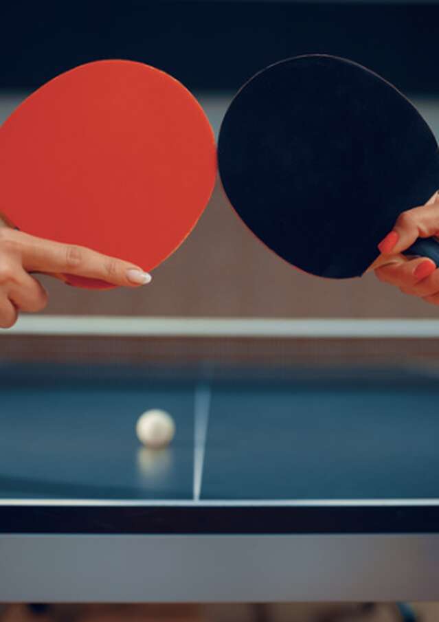 Tournoi amical de ping-pong