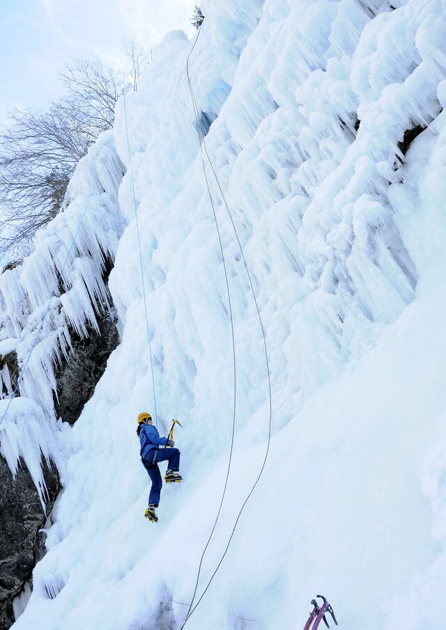 Cascade de glace Découverte - Ecole