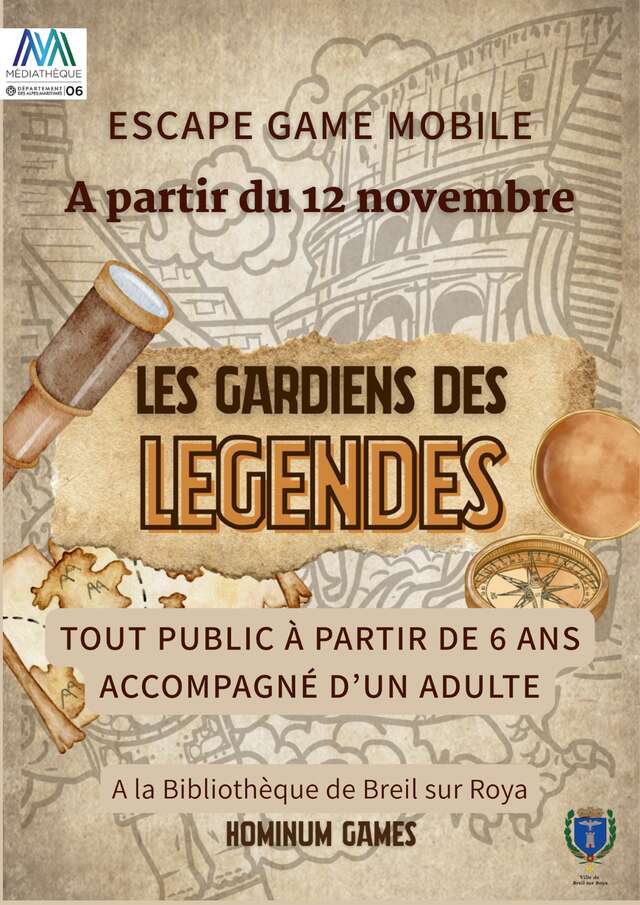 Das mobile Escape Game: Die Hüter der Legenden