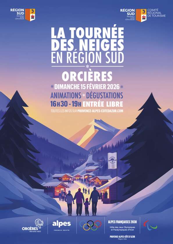 La tournée des neiges - Région Sud !
