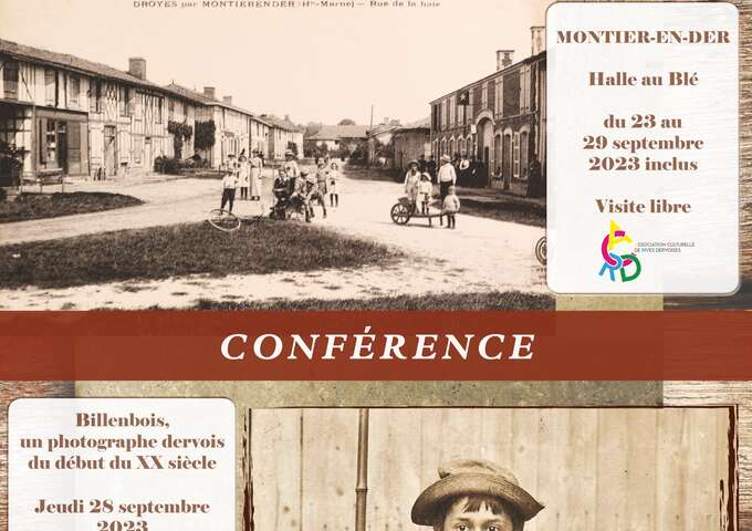 Conférence : Billenbois, un photographe dervois su début du XX° siècle