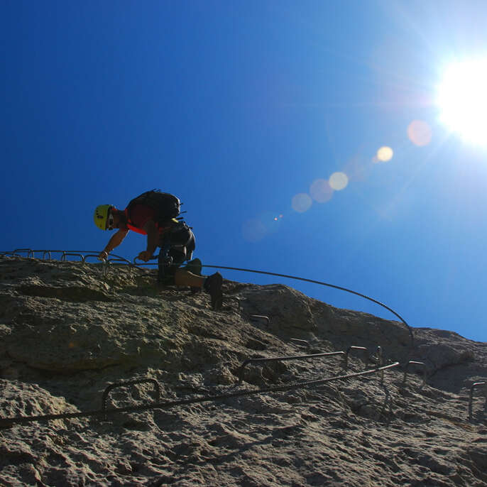 La Via Ferrata de Florac avec Fabien de Sport Nature Lozère