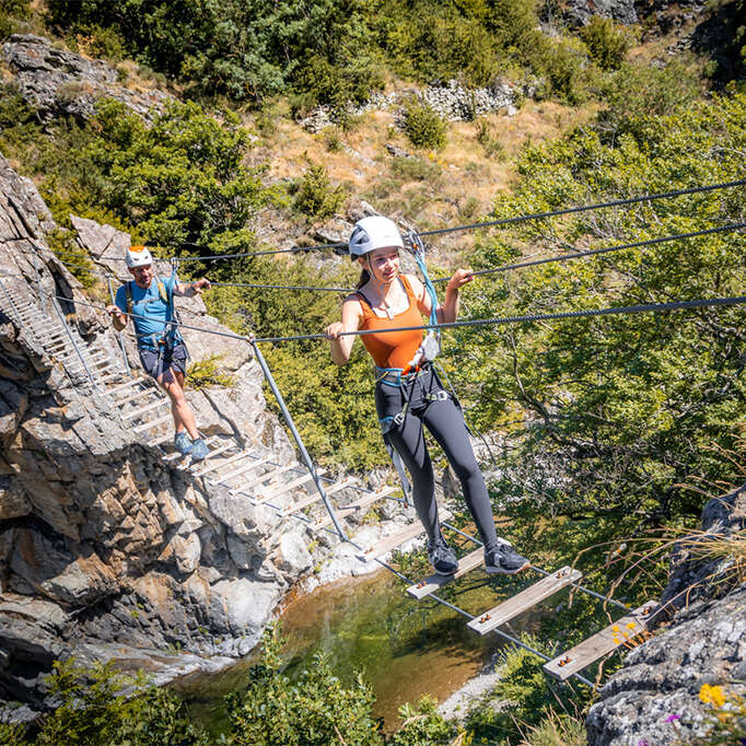La Via Ferrata de Rousses avec Fabien de Sport Nature Lozère