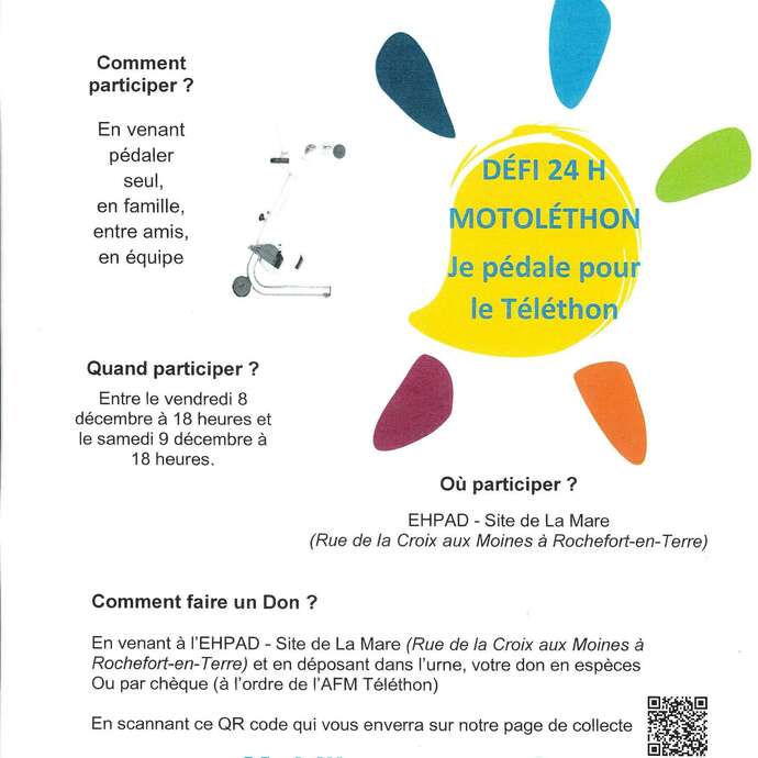 Défi 24h pour le Téléthon !