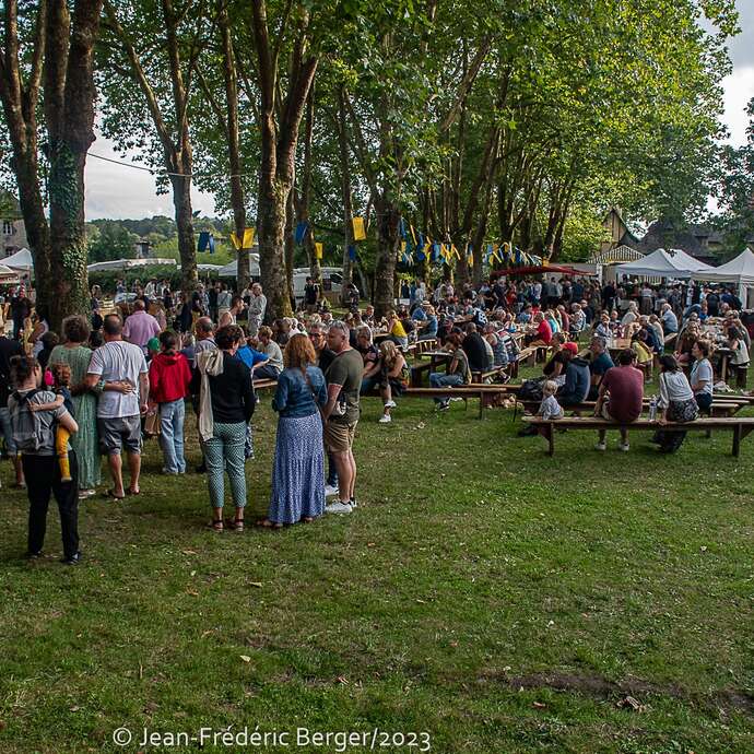 Fête champêtre au château